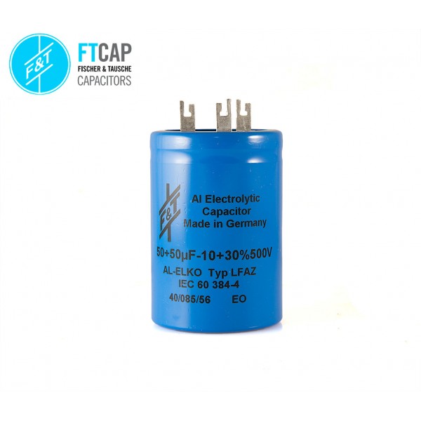 F&T Radial Caps     50x50 uF 500V